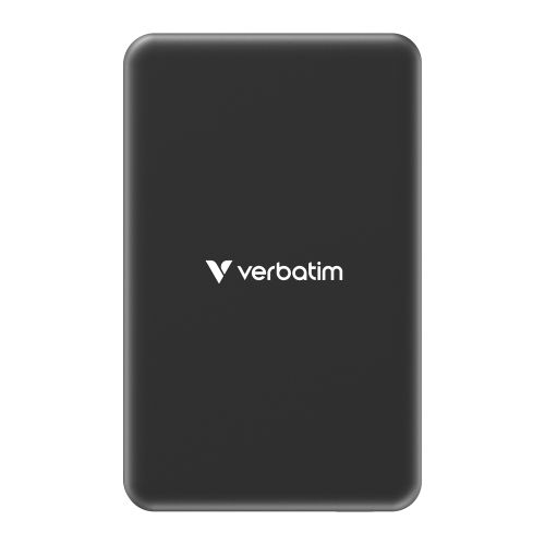 Външна батерия Verbatim Charge 'n' Go Essentials Power Bank Magnetic Wireless 5000mAh Black