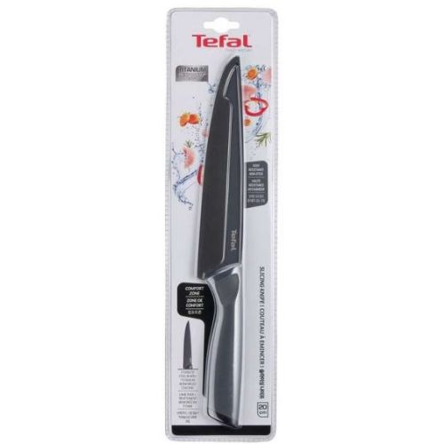 Нож Tefal K1221205, Fresh Kitchen Slicing knife + cover 20 cm