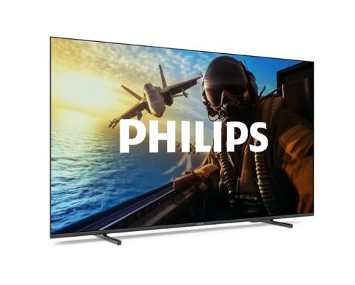 Телевизор Philips 55PUS7000/12, 55" 4K UHD DLED, 3840 x 2160p, 60Hz, DVB-T/T2/T2-HD/C/S/S2, Pixel Precise Ultra HD, HDR10+, HLG, Titan OS, Dolby Atmos, 3*HDMI, 2*USB, 802.11ac, BT 5.2, 20W RMS, Black
