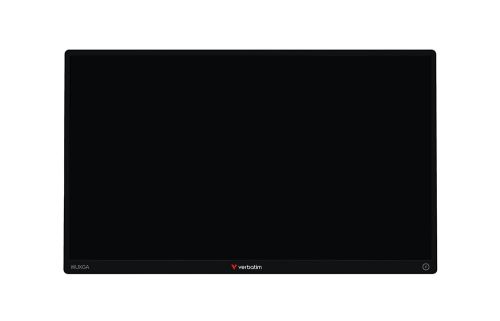 Монитор Verbatim Portable 13.3"  WUXGA Touch Monitor ALU with Wireless Power Supply incl. Power Bank 5000mAh