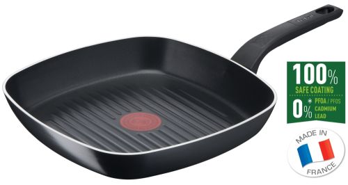 Тиган Tefal B5674053, Simply Clean Grill Frypan B 26X26