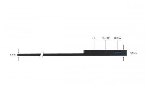 Монитор Verbatim PMT-17-4K Portable Touchscreen Monitor 17.3" 4K Ultra HD Metal Housing