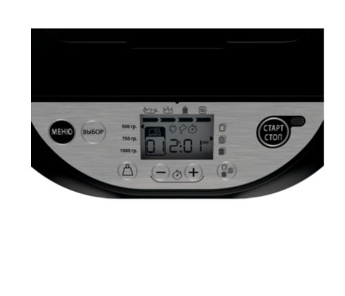 Хлебопекарна Tefal PF251835, Pain & Tresors  1KG NR/MET, 22 automatic programs, 610-700 W, black