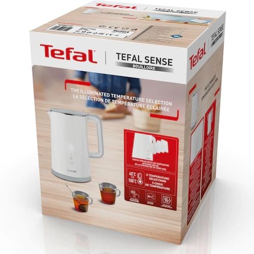 Електрическа кана Tefal KO693110, Kettle display white