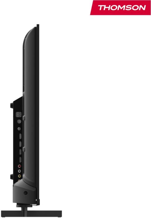 Телевизор Thomson 40" FHD Google TV; 1920 x 1080 (FHD), DLED, 60 Hz, HDR10, Dolby Audio, Google Cast, DVB-T/T2/C/S/S2, Wi-Fi, Bluetooth, LAN, HDMI 3 (1.4), USB 2 (2.0), Hotel mode, Side Feet, Black