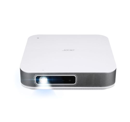 Мултимедиен проектор Acer Projector PD1520s, DLP Portable, FHD (1920x1080), 1200 ANSI Lum (4000 LED Lum), 5000:1, LED, Smart PJ, Auto Focus, 4-Cor. Adj., HDMI, USB, BT Wireless Audio, Speaker 8W, LED life up to 30,000h, 1.32 kg, 3Y, White+Natec Warbler 2,
