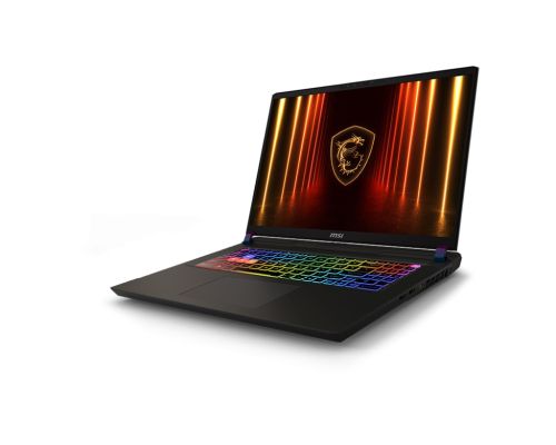 Лаптоп MSI Vector 17 HX AI A2XWIG, Ultra 9 275HX (24C/24T, up to 5.4GHz, 36MB), RTX 5080 16GB GDDR7 1334 AI TOPS, 17" QHD+(2560x1600), 240Hz, IPS-level, 64GB (2x32GB) DDR5 6400, 4TB (2x2TB) PCIe Gen4x4 SSD, WiFi 6E, BT 5.4, 24 Zone RGB Kbd, Windows 11 Hom