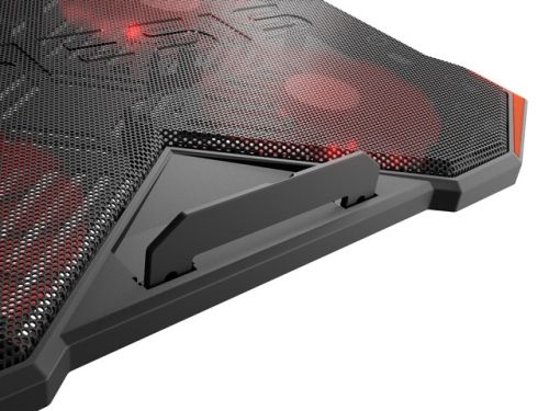Стойка Genesis Laptop Cooling Pad Oxid 260 15.6-17.3 4 Fans, Led Light, 2 Usb