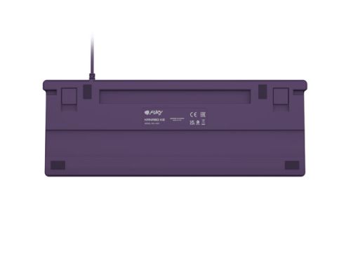 Клавиатура Fury Gaming Keyboard Kanabo K2, US layout, White backlight, Mechanical, Violet