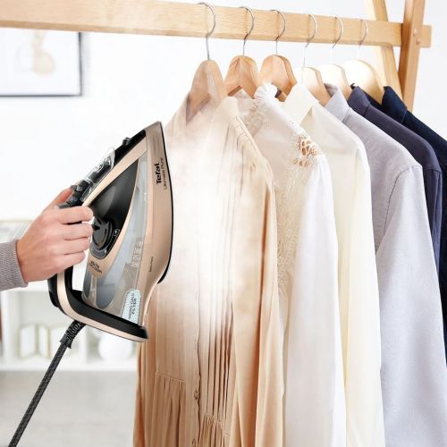 Ютия Tefal FV9852E0 Ultimate Pure, 3200W Steam Iron, Powerful Steam, AutoClean Soleplate, Micro Calc, Auto-Off, Anti-Drip