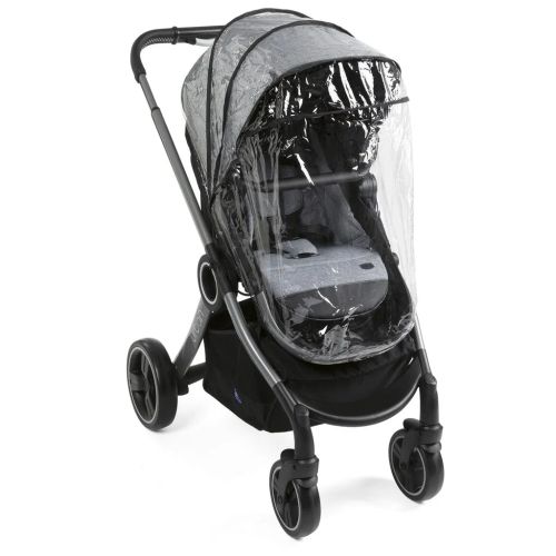 Бебешка количка Chicco Urban Pro 2 в 1 – Сива + подарък дъждобран