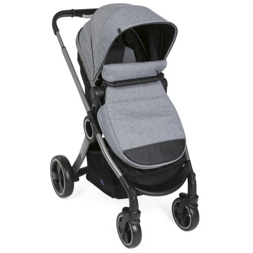 Бебешка количка Chicco Urban Pro 2 в 1 – Сива + подарък дъждобран