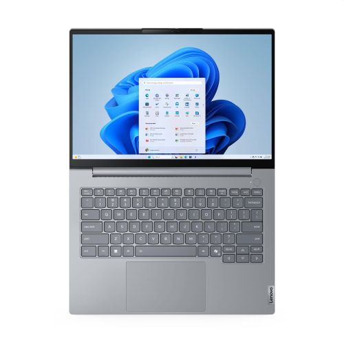 Лаптоп Lenovo ThinkBook 14 G8 IntelCore Ultra 5 135H, 14C (up to 4.6GHz, 18MB), 16GB DDR5-5600, 1TB SSD, 14" WUXGA (1920x1200) IPS AG, Intel Arc Graphics, 1080p&IR Cam, Backlit KB, 3 cell, WLAN, BT, FPR, DOS, 3Y Onsite 