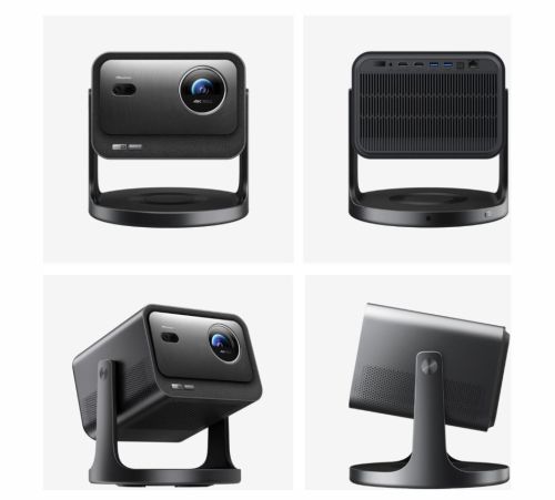 Мултимедиен проектор Hisense C3 Smart mini Laser Projector, 4K Ultra HD 3840x2160, 2000:1, 2500 lum, 60 Hz, Digital Zoom,Dolby Vision, HDR10+(decoding), HDR10, HLG, 2*10W, Silver