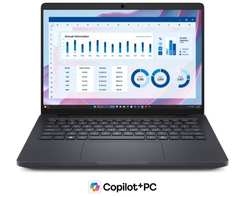 Лаптоп Dell Pro Max 14 MC14255, AMD Ryzen AI 9 HX PRO 370 (36MB cache, 12 cores, up to 5.1 GHz), 14" QHD+ LCD with 300 nits, 32GB: 1x32GB, LPDDR5x, 8000 MT/s, 1TB TLC, AMD Radeon Integrated Graphics, FHD RGB IR Cam, Wi-Fi 7, FPR, Backlit Kb, Win 11 Pro, 3