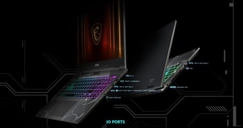Лаптоп MSI Cyborg 15 B13WEKG, i5-13420H (8C/12T, up to 4.60GHz, 12 MB), GeForce RTX 5050 8GB GDDR7 440 AI TOPS, 15.6" FHD (1920x1080), 144Hz, IPS-Level, 16GB DDR5 5200MHz, 512GB PCIe Gen4x4 SSD, WiFi 6E, BT 5.3, 4 Zone RGB Kbd, NO OS, 55.2Whr, 2.1kg