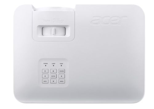 Мултимедиен проектор Acer Projector Vero XL2320p, DLP, Laser, WXGA (1280x800), 4000 ANSI Lumens, 3 500,000:1, 1.1x, Dynamic Black, HDMI 1.4 x 2, DC Out (5V/1.5A, USB-A), RS232, Speaker 15W, Laser lifespan up to 30,000h, 2.9 kg, Bag, White