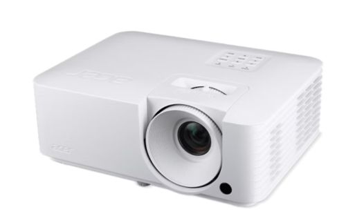 Мултимедиен проектор Acer Projector Vero XL2521, DLP, Laser, Full HD (1920x1080), 4000 ANSI Lumens, 3 500,000:1, 1.1x, Dynamic Black, HDMI 2.0 x 2 (HDCP 2.2), DC Out (5V/1.5A, USB-A), RS232, Speaker 15W, Laser lifespan up to 30,000h, 2.9 kg, Bag, White