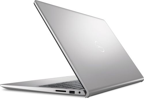 Лаптоп Dell Pro 15 Essential PV15250, Intel Core 3 100U (6 cores, up to 4.7 GHz), 15.6" FHD (1920x1080) 120Hz WVA AG, 8GB, 1x8GB, DDR5, 4400MT/s, 512GB M.2 PCIe NVMe, Intel UHD Graphics, HD RGB cam, Wi-Fi 6, FPR, BG kbd, Ubuntu, Platinum Silver, 3Y PS