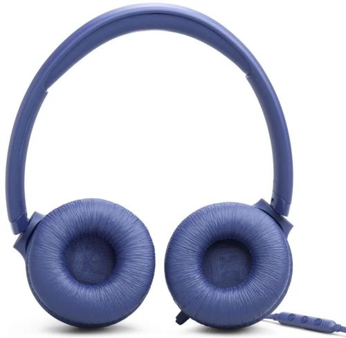 Слушалки JBL TUNE 530C BLU USB-C Wired on-ear headphones
