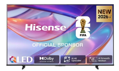 Телевизор Hisense 65" E7S, 4K Ultra HD 3840x2160, QLED, Quantum Dot, HDR 10+, HLG, Dolby Vision, DTS Virtual X, Smart TV,Light Sensor,WiFi Direct, BT, Anyview Cast, 3xHDMI, 2xUSB, LAN, CI+, DVB-T2/C/S2, Black