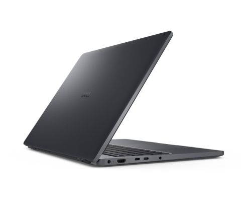 Лаптоп Dell Pro 16 PC16250, Intel 5 120U (10 cores, up to 5.0 GHz), 16" FHD+(1920x1200) 300nits AG, 8 GB: 1x8 GB, DDR5, 5600 MT/s, 512 GB TLC SSD, Intel Graphics, FHD HDR IR Cam and Mic, Wi-Fi 6E, FPR, Backlit Kb, Win11 Pro, Magnetite, 3Y PS