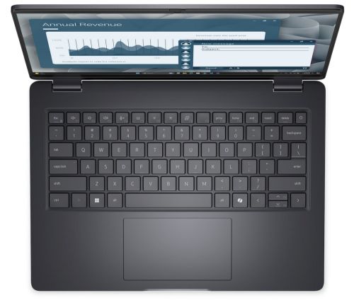 Лаптоп Dell Pro 14 PC14255, AMD Ryzen 5 PRO 230, 14" FHD+(1920x1200) IPS 300nits AG, 1x16 GB DDR5 5600 MT/s, 512 GB SSD, AMD Radeon 760M graphics, FHD HDR IR Cam and Mic, Wi-Fi 6E, FPR, Backlit Kb, Win11 Pro, Magn, 3Y + Dell Pro 14-16 Premium Slim Backpac