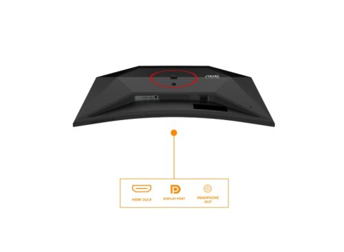 Монитор AOC C32G4Z, 31.5" Curved 1500R, VA, WLED, 1920x1080@260Hz (OC, Native 240Hz), 4ms GtG, 0.3ms MPRT, 300cd m/2, 3500:1, Adaptive Sync, FlickerFree, Anti Blue Light, 5Wx2, Tilt, Height Adjust, Swivel, 2xHDMI, DP