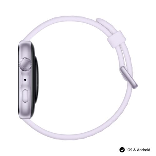 Часовник Huawei Watch Fit 5 Niki-B19F Purple + Huawei Freebuds SE 4 ANC, White