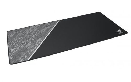 Подложка за мишка Asus ROG Sheath BLK LTD with extra-large, gaming-optimized cloth surface, anti-fraying stitched frame, and non-slip rubber base,Black