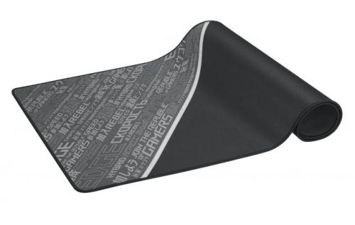 Подложка за мишка Asus ROG Sheath BLK LTD with extra-large, gaming-optimized cloth surface, anti-fraying stitched frame, and non-slip rubber base,Black