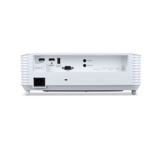 Мултимедиен проектор Acer Projector P1558i, DLP, Full HD (1920x1080), 5200 ANSI Lumens, 14,000:1 Dynamic Black, 1.3X Zoom, Wireless dongle included, 2x HDMI (1.4b), DC Out (5V/1.5A, USB-A), RS232, Speaker 10W, Bluelight Shield, 2.8 kg, Bag, 3Y, White
