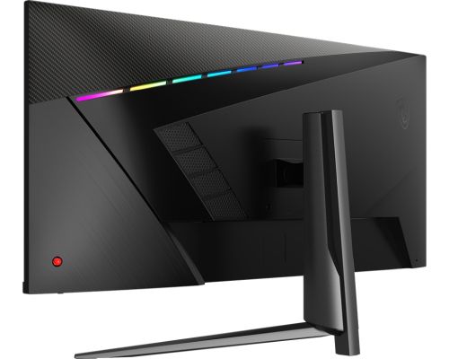Монитор MSI MAG401QR Ultra Wide Gaming Monitor, 40", 1ms, 155Hz IPS, 3440x1440, AMD FreeSync Premium, HDR 400, KVM, Night Vision, RGB Mystic Light, 5-Way Navigator Joystick, Type-C(65W PD), DP(1.4a), 2xHDMI(2.0b), USB Hub, Tilt, VESA 100, Black, 10.3kg