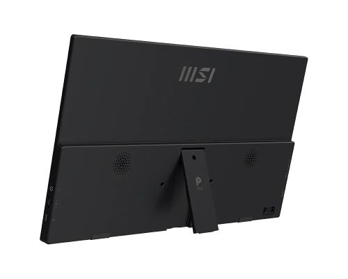 Монитор MSI PRO MP165 E6 Portable Monitor, 15.6", 4ms, 60Hz IPS, 1920x1080, EyesErgo, Anti-flicker, Less Blue Light, 250nits AG, 16.7M, 1000:1, 2xType-C(15W), HDMI(2.0b), 2x1W, Tilt, VESA 75, Black, 0.78kg