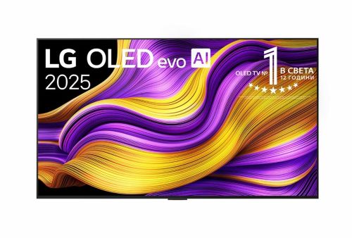 Телевизор LG OLED55G51LW, 55" UHD OLED evo, 4K (3840 x 2160), DVB-C/T2/S2, Full Cinema Screnn, Alpha 11 AI 4K, 120Hz Native (VRR 144Hz), ThinQ AI, HDR10, VRR, NVIDIA G-SYNC, AMD FreeSync, Dolby Vision, Dolby Atmos, Wi-Fi 6, Bluetooth, HDMI, USB, Airplay 2