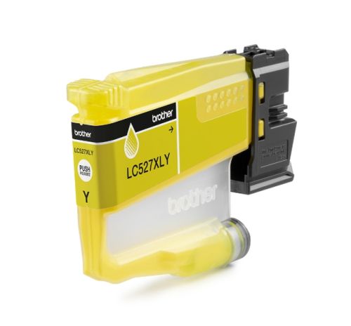 Консуматив Brother LC527XLY  Yellow Ink Cartridge for MFCJ5010DW/MFCJ5110DW - 2000 page yield