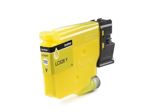 Консуматив Brother LC528Y Yellow Ink Cartridge for MFCJ5010DW/MFCJ5110DW - 5000 page yield