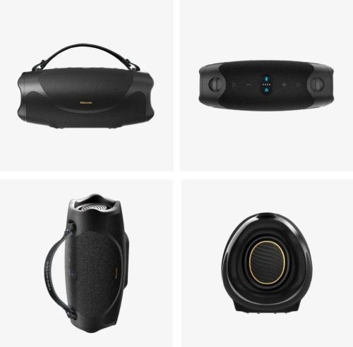 Аудио система Hisense, FlexBoom, Party speaker 2.0 Ch., 80W, BT, 20h play,IP67 Water and Dust Proof,Ambient Light,Black