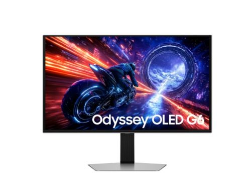 Монитор Samsung 27FG602 27" Odyssey G6 OLED 500Hz 0.03ms 2560x1440 DP HDMI Silver + Logitech G102 Mouse, Lightsync RGB, 8000 DPI, 6 Programmable Buttons, Black