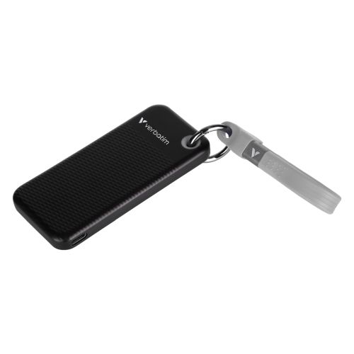 Твърд диск Verbatim Pocket SSD USB 3.2 Gen 2 512GB Black/Grey