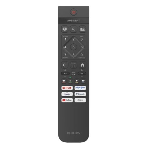 Телевизор Philips 55PQS8501/12, 55'' 4K UHD QLED (3840x2160), DVB-T/T2/T2-HD/C/S/S2, 60Hz, 3 sided Ambilight, Pixel Precise UHD, HDR10, HLG, Titan OS , 3*HDMI, 2*USB, WiFi 802.11ac, EasyLink 3.0, 12W RMS, Black