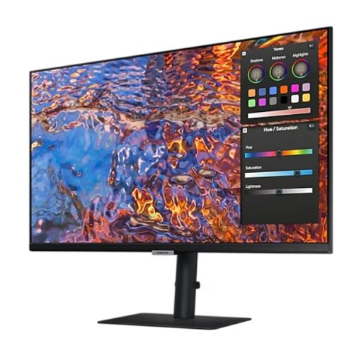 Монитор Samsung 27B800, 27" IPS LED, 60 Hz, 5 ms GTG, 3840x2160, 300 cd/m2, Flicker Free, PBP, PIP, USB-C 90W, 3xUSB 3.0, Display Port 1.4, 2xHDMI 2.2, Black + Logitech MK250 - Graphite - USINTL