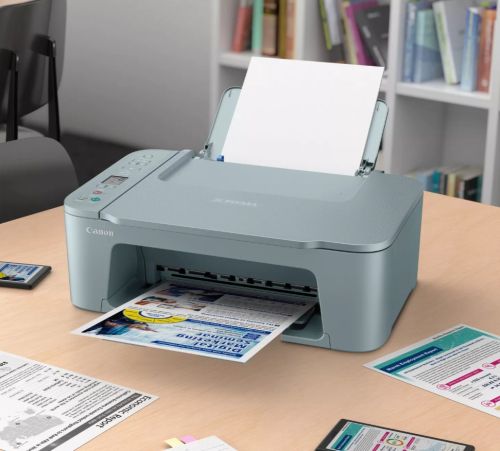 Мастилоструйно многофункционално устройство Canon PIXMA TS3752i All-In-One, Blue