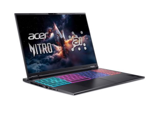 Лаптоп Acer Nitro 16S AI, AN16S-61-R28Q , AMD Ryzen AI 9 365 (up to 5.0Ghz, 24MB), 16" WQXGA (2560x1600)IPS 180Hz, 16GB, 1024GB, GeForce RTX 5070 8GB GDDR7, WiFi 6E, BT 5.3, No Os, Black + Acer Nitro KG240YP0bi, 23.8''