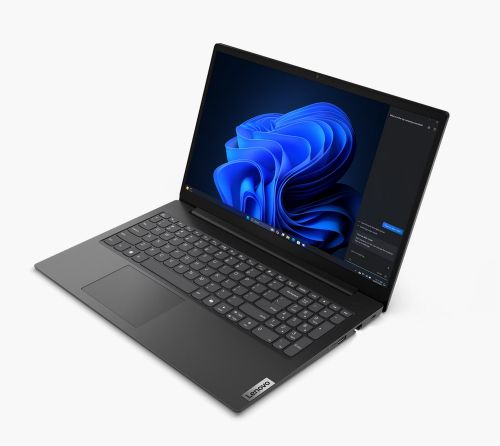 Лаптоп Lenovo V15 G5 Intel Core 5 210H, 8C (up to 4.8GHz, 12MB), 16GB DDR5-5200, 512GB SSD, 15.6" FHD (1920x1080) IPS AG, Intel UHD Graphics, HD 720p Cam, WLAN, BT, 3 cell, DOS, 3Y CCI+Essential USB Mouse+Toploader T210 Grey