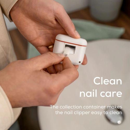 Електрическа нокторезачка Beurer MP 10 Electric nail clipper; Nails are cut automatically; One-button operation; Ideal for children & the elderly; Two speed settings; LED light; USB-C cable incl.