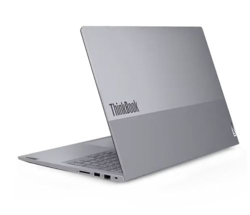 Лаптоп Lenovo ThinkBook 16 G8 IRL, Intel Core 3 100U (up to 3.30GHz, 10MB), 8GB, 256GB SSD, 16" WUXGA (1920x1200) IPS AG,Intel Graphics, WLAN, BT, FPR, 1080P FHD, 3 Cell, Backlit, Luna Grey-Bulgarian, 3Y CCI