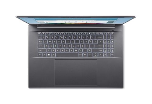 Лаптоп Acer Aspire A18-I71M-74W1, Intel Core Ultra 7 355( up to 4.70GHz, 12MB), 18" WUXGA (1920x1200) IPS 165Hz, 400 nits, 16GB LPDDR5X on board, 512GB NVMe SSD, Intel Graphics, Wi-Fi 7, BT 5.4, FHD + IR Cam, Thunderbolt 4, KB Backlit, Win 11 Home, no ada