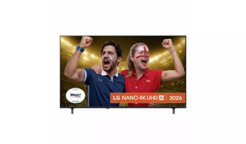 Телевизор LG 65NU8E0B3LA, 65" 4K HDR UHD, 3840x2160, DVB-T2/C/S2, AI Alpha 7, HDR 10, webOS 26, ThinQ AI, VRR, ALLM, HGiG, WiFi, Clear Voice, 4K Super Upscaling, Bluetooth 5.3, Hdmi e-ARC , CI, LAN, AirPlay2, AI Sound Pro, Google Cast, 2 Pole stand, Black