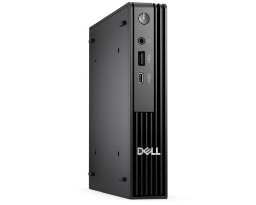 Настолен компютър Dell Pro Micro QCM1250, Intel Core Ultra 7 265T (13 TOPS NPU, 20cores, up to 5.3GHz), 16 GB: 1 x 16 GB, DDR5, up to 5600 MT/s, 512GB SSD TLC, Wi-Fi 6E, Keyboard&Mouse, 180W, Ubuntu, 3Y PS